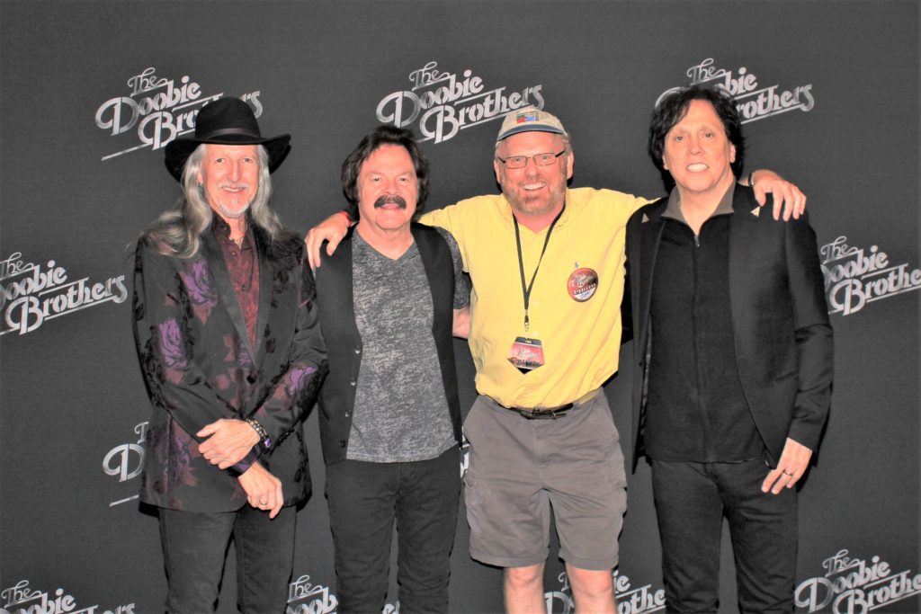 Peter Jones interviewed three Doobie Brothers.